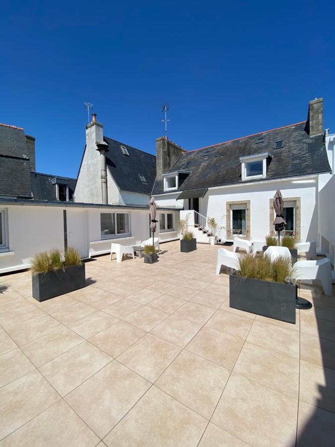 Votre Mini Maison En Plein Coeur Du Centre Ville -Terrasse - Et Parking Prive Sur Place Clos - Draps Et Menage Inclus コンカルノー エクステリア 写真